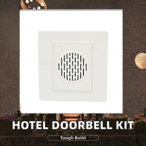 กริ่งประตูแบบมีสายระบบไฟฟ้า220V AC พร้อมเสียงดัง DND Mur 86*86mm กล่องติดตั้งกริ่งขนาดเล็กแบบมีสายสำหรับโรงแรม - Product Image 2