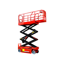 Plateforme élévatrice à ciseaux hydraulique automatique Uni-Silent de bonne qualité, type mobile GTJZ08