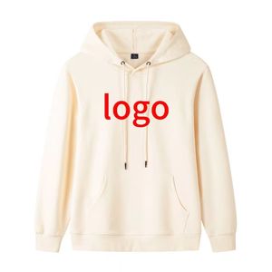 Streetwear de coupe régulière pull d'automne en velours de qualité de luxe en coton Hoodies-100 % pour hommes - Product Image 5