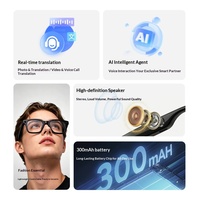 Gafas Inteligentes con IA, Control Táctil, Batería de 300 mAh, Grabación de Reuniones, Conversión de Voz a Texto, Éxito de Ventas Transfronterizo