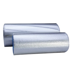 परावर्तक थर्मल इन्सुलेशन रोल एल्यूमीनियम पन्नी बुलबुला गर्मी अवशोषक पाइप तापमान रोल मध्यम वोल्टेज केबल रखता है - Product Image 5
