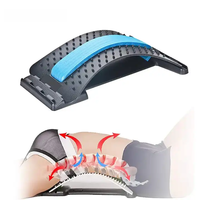 Massage orthopédique multi-niveaux pour soulager la douleur lombaire avec coussin, dispositif de traction lombaire