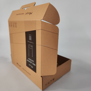 Caja de Envío <span class=keywords><strong>Postal</strong></span> con Marco de Fotos en Relieve Personalizado, Caja de Cartón Corrugado Plegable, Materiales Reciclados Ecológicos - Product Image 6