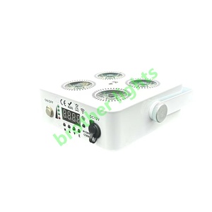 4*18W RGBWA + UV inalámbrico alimentado por batería recargable Par Light 10PCS <span class=keywords><strong>DMX</strong></span> Par Can DJ Uplight - Product Image 2