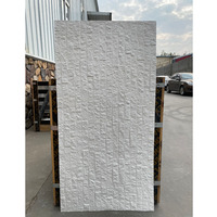 Revêtement mural flexible en pierre artificielle, imitation travertin, en matériau d'argile modifié 3D, flexible et souple, pour l'intérieur