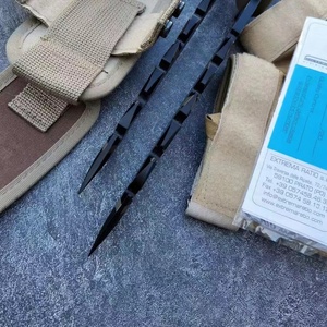 มีด ER Harpoon แบบปรับแต่งได้ มีด战术คุณภาพสูง ผลิตจากเหล็กสแตนเลส ใบมีดแบบ Fixed พร้อมปลอกมีด DIY  มีดพกพาสำหรับกิจกรรมกลางแจ้ง - Product Image 5