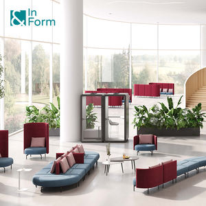 Pusat bisnis Museum seni Italia mebel kontrak belakang tinggi akustik aula lobi menunggu Area penerimaan Sofa Modular Set - Product Image 3