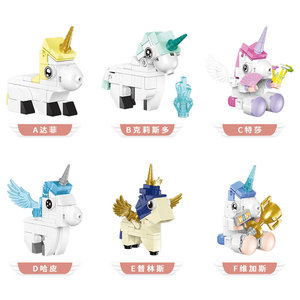 Xingbao-18024 unicornio para niños, juguetes creativos, bloques de construcción, juguetes de construcción - Product Image 2