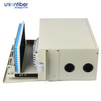 Panel de Conexiones de Fibra Óptica Deslizable Tipo Cajón, 4U, 19 Pulgadas, 144 Puertos SC, Riel DIN, ODF para Centro de Datos, Ingeniería FTTH FTTX