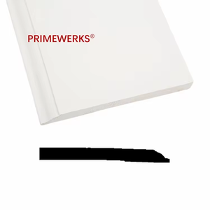 Plinthes décoratives en bois massif/MDF apprêtées blanches PRIMEWERKS, certifiées CARB pour les États-Unis - Product Image 2