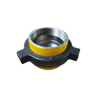 Raccords de tuyauterie FMC WECO Fig100 Hammer Union 6mm NPT filetés, en acier allié forgé, soudés, conformes à la norme ASTM, peints, pour l'huile