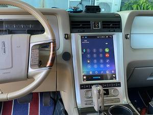 Pantalla Vertical automotriz Multimedia Android para <span class=keywords><strong>LINCOLN</strong></span> <span class=keywords><strong>Navigator</strong></span> <span class=keywords><strong>2010</strong></span> 2011 2012 2013 coche GPS Navi estéreo Radio Unidad Principal - Product Image 4