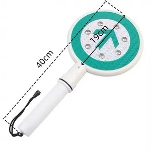 Panneau de signalisation routière réfléchissant avec flèche, signalisation de sécurité, feux stop clignotants à LED, alimenté par batterie, prismatique haute intensité - Product Image 3