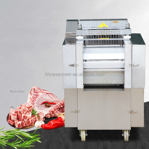 เครื่องตัดเนื้อไก่แช่แข็งขนาดใหญ่ 600-750 กก./ชม. เครื่องหั่นเนื้อวัว เครื่องตัดปลา เครื่องหั่นเนื้อแพะ เครื่องตัดเนื้อเป็นลูกเต๋า เครื่องหั่นเนื้ออัตโนมัติ - Product Image 3