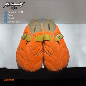 OEM/ODM, mules et sabots en cuir pour femmes, design personnalisé, broderie <span class=keywords><strong>de</strong></span> logo - Product Image 3