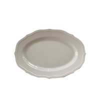 Assiette à dessert et petit-déjeuner ronde en porcelaine blanche pure, à motif dentelle gaufrée, style minimaliste moderne, compatible micro-ondes