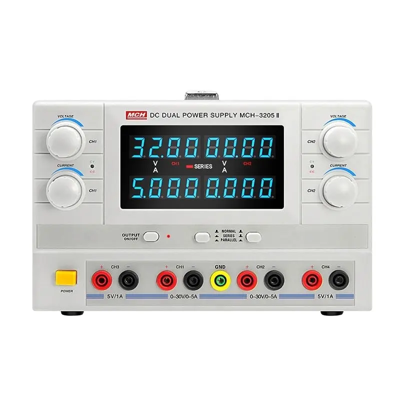 Reliable Regulated DC Power Supply 4 Channel 5 Set Output 4 Digit Display