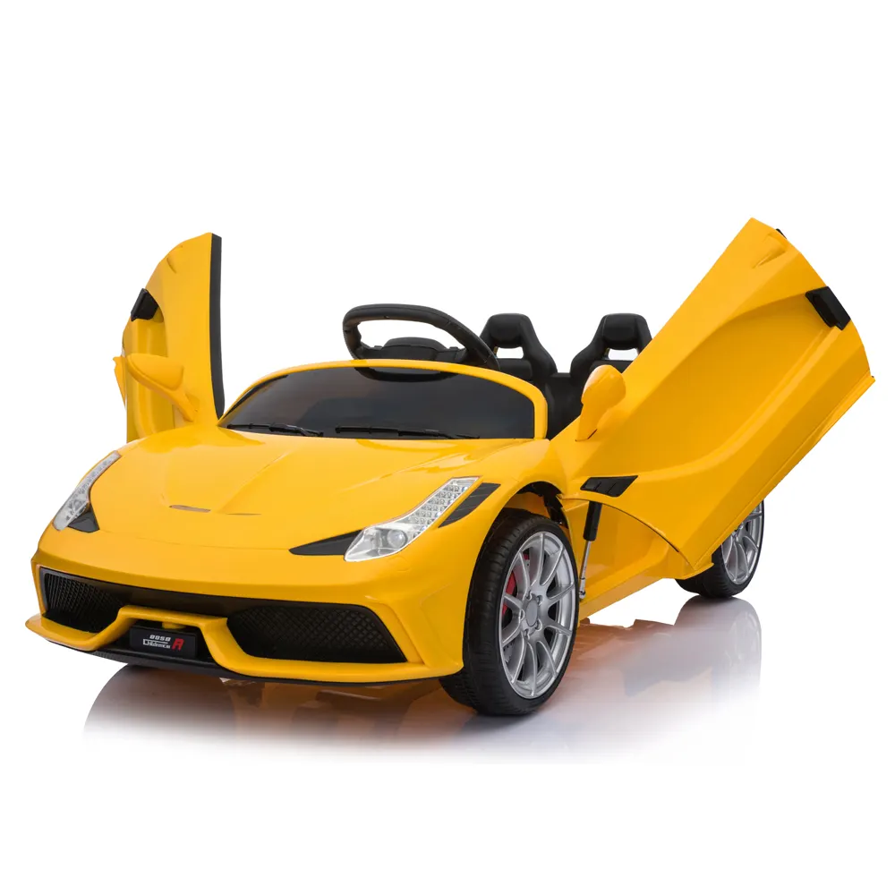 Hot selling remote control power rechargeable battery operated electric ride on car for kids toy car remote control