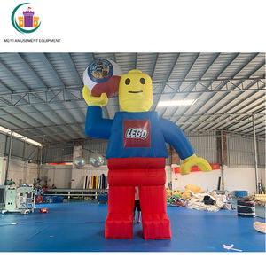 หุ่นเลโก้แมนเป่าลมขนาด6ม./20FT สำหรับตกแต่งโฆษณาเลโก้แมนออกแบบได้ตามต้องการ - Product Image 1