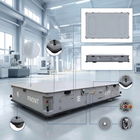 Plateforme AGV à batterie au lithium du fabricant Mairuit, véhicules de transport avec navigation laser SLAM, capacité de 15-25 tonnes, longueur de la fourche