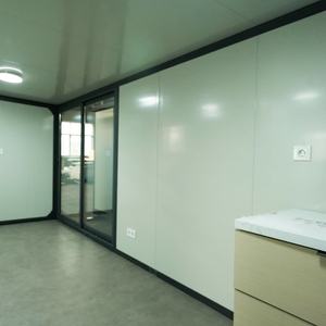 Maison conteneur extensible de luxe de 20 pieds, imperméable et ignifuge, construction modulaire pour hôtel et camping - Product Image 3