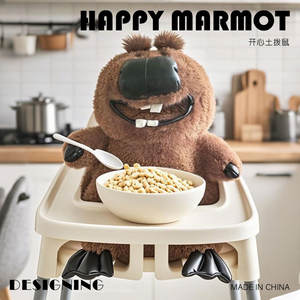 Bonito Castor Peluche Animal Juguetes Super Suave <span class=keywords><strong>Nutria</strong></span> Groundhog Doll Almohada Regalo Al Por Mayor - Product Image 6