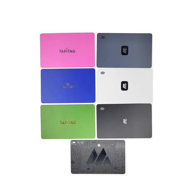 Hot Sell Customized All Matte RFID NFC Smart Business Card Plastic Gift Card With Logo/ Qr Code/Gold Foil