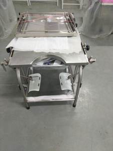 LTST19 meja pemeriksaan listrik baja tahan karat dapat disesuaikan Meja pengiriman Obstetri meja bersertifikat CE - Product Image 4