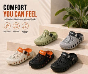 <span class=keywords><strong>Sandali</strong></span> Estivi Ergonomici Slip-On con Suola Morbida Ammortizzata, Zoccoli Leggeri in EVA Antiscivolo, Scarpe Comode per Camminare - Product Image 2