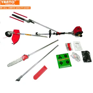 CGM425 Bensin 4 In 1 Multi Alat Sikat Cutter 4 Stroke Mesin Listrik Bensin Pemangkas Rumput untuk Taman