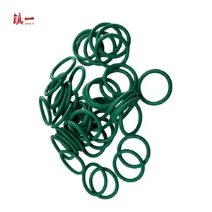 High Quality Heat Resistance Chemical Resistance Green Fluoro Gel Gasket Low Outgassing Anti Plasma Properties Fluorogel O Ring