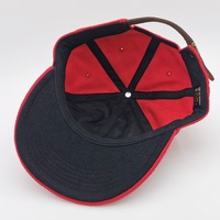 Muestra gratis de lana Unisex correa de ala plana Snapback gorra de béisbol de alta calidad sin estructura papá Golf Polo sombrero gorra de béisbol con Pa
