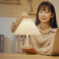 Lampe de bureau LED électrique sans fil Design moderne nordique éclairage de chevet rechargeable pour chambre à coucher mode décor à la maison ABS nouveauté