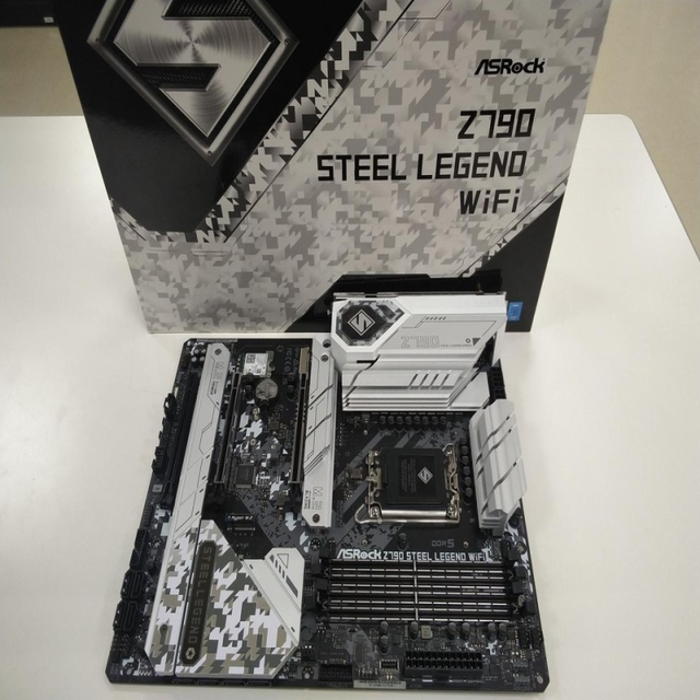 Plc ASRock Z790 Steel Legend WiFi Motherboard LGA1700 DDR5 PCIe 5.0 ATX Bulk Supply