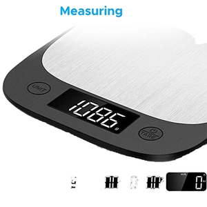 5Kg Thép Không Gỉ Nhà Bếp Kỹ Thuật Số Quy Mô Điện Tử Trọng Lượng Hộ Gia Đình Dinh Dưỡng Cân Bằng Cho Trọng Lượng Đo Nhà Bếp Sử Dụng - Product Image 2