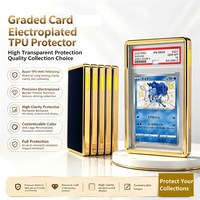 Protection de carte premium en TPU électroplaqué, anti-jaunissement, résistante aux rayures, avec pare-chocs brillant en TPU et béquille arrière