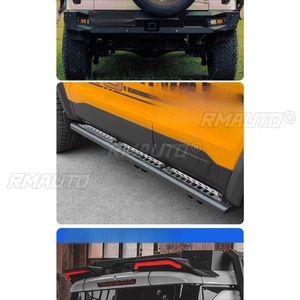 ชุดแต่งสไตล์ BJ40 2024 ชุดแต่งกันชนหน้า ชุดต่อขยายกันชนหน้า ชุดดิฟฟิวเซอร์ ชุดกันกระแทก ชุดสเกิร์ตข้าง ชุดแต่งสเกิร์ตใต้กันชน ชุดแต่งรอบคัน - Product Image 5