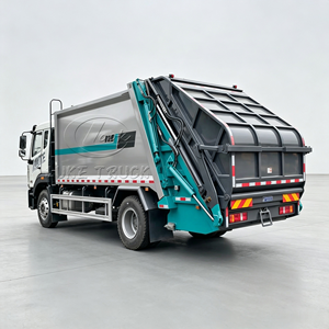 Camión de Basura HOWO 4X2 de 18 Metros Cúbicos con Compactador Hidráulico, Directo de Fábrica, para Saneamiento Urbano - Product Image 3