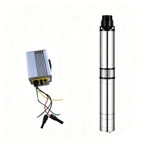 <span class=keywords><strong>Pompe</strong></span> <span class=keywords><strong>solaire</strong></span> <span class=keywords><strong>immergée</strong></span> LEI 3 pouces DC24-280V 250W-2200W à haut débit hors réseau pour l'irrigation agricole - Product Image 1