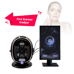 Scanner de peau 3D portable, caméra de cuir chevelu HD 15,5 pouces 32 Go, utilisation professionnelle en salon de beauté, lumière <span class=keywords><strong>blanche</strong></span>/UV/bleue/polarisée - Product Image 2