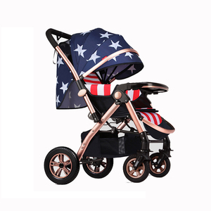 Wangbaby passeggino paesaggio alto può sedersi sdraiato <span class=keywords><strong>carrozzina</strong></span> Ultra portatile ombrello pieghevole Buggy inverno <span class=keywords><strong>sedia</strong></span> <span class=keywords><strong>a</strong></span> <span class=keywords><strong>rotelle</strong></span> carrello bambino - Product Image 2