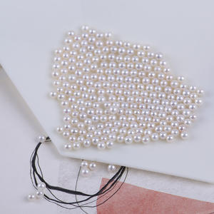 Perles d'eau douce naturelles en vrac, 1,5 à 6 mm, différentes tailles, pour la fabrication de boucles d'oreilles et de pendentifs en perles DIY - Product Image 5