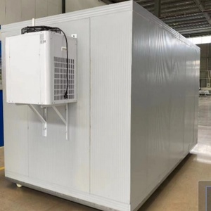 ห้องเย็นเคลื่อนที่ -20 องศา ℃   อุณหภูมิการแช่เย็นปรับได้ ขนาดปรับแต่งได้สำหรับการจัดเก็บผลไม้ ผัก เนื้อสด และดอกไม้ - Product Image 4