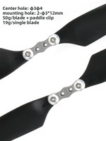 Lame d'hélice pliable EFT CW & CCW, 18x5.5 /18x6.5 pouces pour système d'alimentation E5 X6100, drone multirotor agricole de protection des plantes