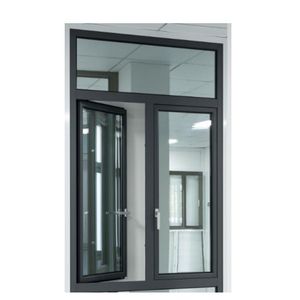 Finestra a Battente in Lega di Alluminio Premium, <span class=keywords><strong>Design</strong></span> Moderno per Ville e Appartamenti, Isolamento Acustico, Doppio Vetro - Product Image 5