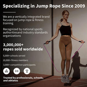 Équipement de fitness pour enfants, cordes à <span class=keywords><strong>sauter</strong></span> segmentées réglables pour filles et garçons avec poignées incassables - Product Image 6