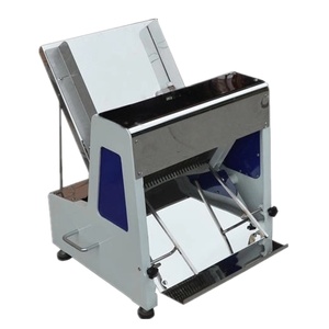 Trancheuse à pain automatique commerciale 31 lames en acier inoxydable épaisseur réglable 0,8-1,2 cm pour boulangerie toast hamburger pain - Product Image 1