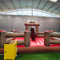 Machine de rodéo gonflable pour adultes, équipement commercial de simulation de cheval et de taureau mécanique