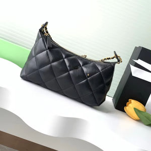 Sac à main en cuir véritable de luxe pour femmes 2025, fermeture éclair, design de créateur renommé, bandoulière chaîne, mini sac à rabat, sac à main célèbre - Product Image 1