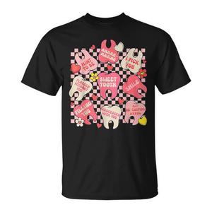 เสื้อยืดวันวาเลนไทน์ที่น่ารักสำหรับทันตแพทย์ - Product Image 1